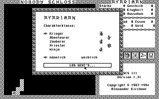 Gaia - die Befreiung atari screenshot